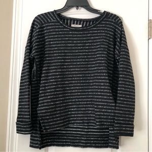 Madewell Marled Stripped Sweater